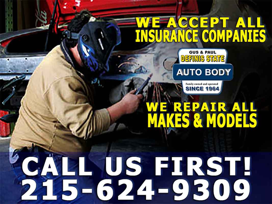 Definis Auto Body is an independent body shop and that means we work for you, the car owner, and not the insurance company. 